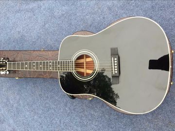 China D35 acoustic guitar Johnny cash signature acoustic electric guitar acoustic guitar solid top D35 BK guitar supplier