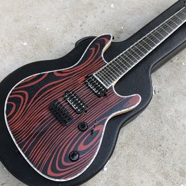 China Flame Maple Top 7 Strings Electric Guitar,Abalone binding,Ebony fingerboard Neck through body Mayones Electric Guitar supplier