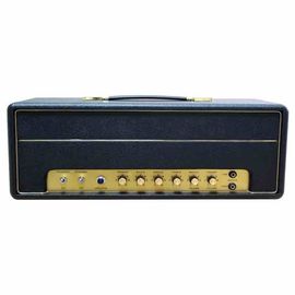 China Custom Grand Style JCM800 Hand Wired All Tube Guitar Amplifier Head in Black Tolex with Ruby Tubes 50W supplier