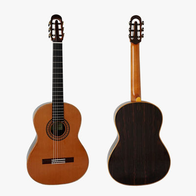 China Yulong Guo A-Echoes Brand All Solid Nomex Double Top nylon string Classic Guitar supplier