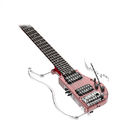 Unique Design Patented Grand Headless Electric Guitar Double Hummbucker Built-in Guitar Effect Ebony Fingerboard and bag