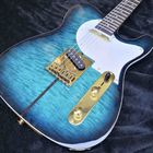 TUFF DOG Guitar High quality custom blue COLOR Rosewood fingerboard Free Shipping
