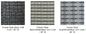 Cabinet Grill Cloth Black/White with Silver Accent, 63&quot; Width grill cloth fabric DIY repair speaker supplier