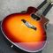 Real abalone sunburst 916 classic acoustic guitar,Solid Spruce top,Ebony fingerboard supplier
