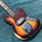Heavy Relic Jazz Bass Electric Guitar Sunburst Color Alder Body 100% Handmade Nitrolacquer Finish Aged Hardware supplier