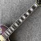 Grand Purple burl top Electric Guitar, Solid Mahogany Body 6 strings Guitarra Gloss finish supplier