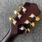 Grand Purple burl top Electric Guitar, Solid Mahogany Body 6 strings Guitarra Gloss finish supplier