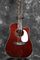 Grand 12 Strings 41'' Electric Acoustic Guitar Solid Spruce With Fishman 101 EQ Chrome Hardware Wine Red Color supplier