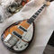 4 Strings Bass Half Hollow Body with Tiger Stripe Voxs Electric Guitar Bass supplier